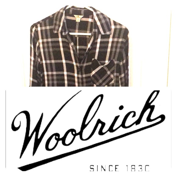 WOOLRICH 🔆 Plaid shirt 🔆 Size: SMALL - Picture 2 of 4